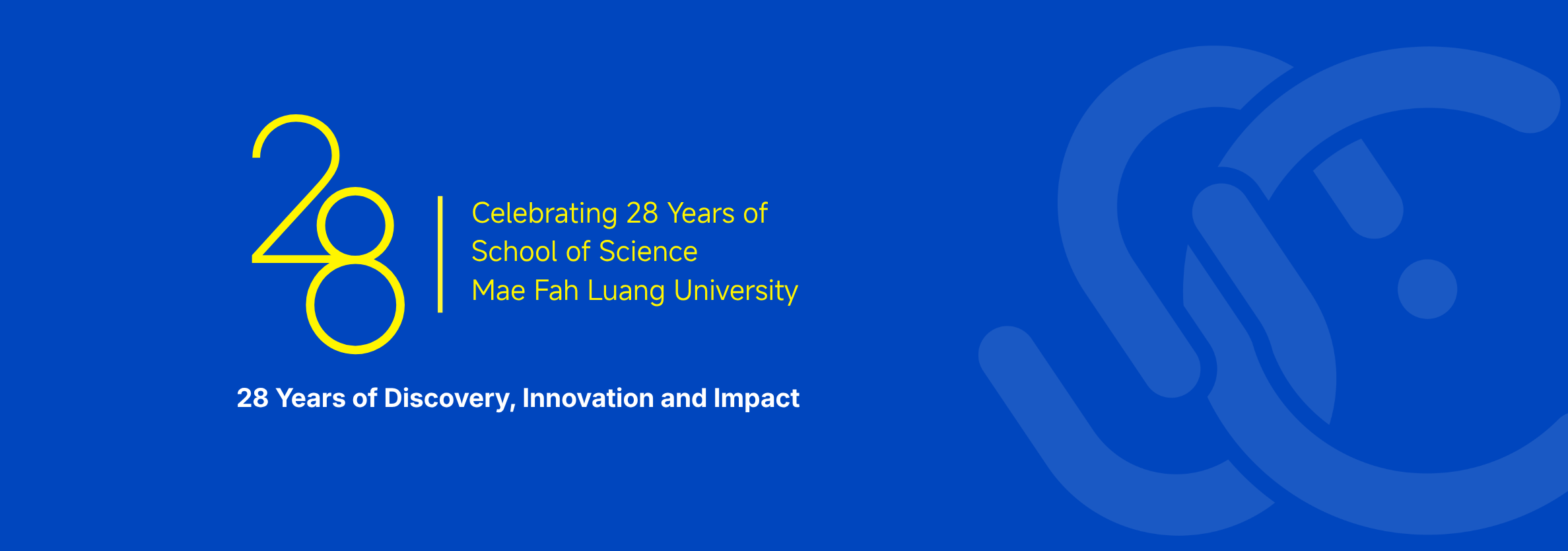Sci MFU 28th Anniversary
