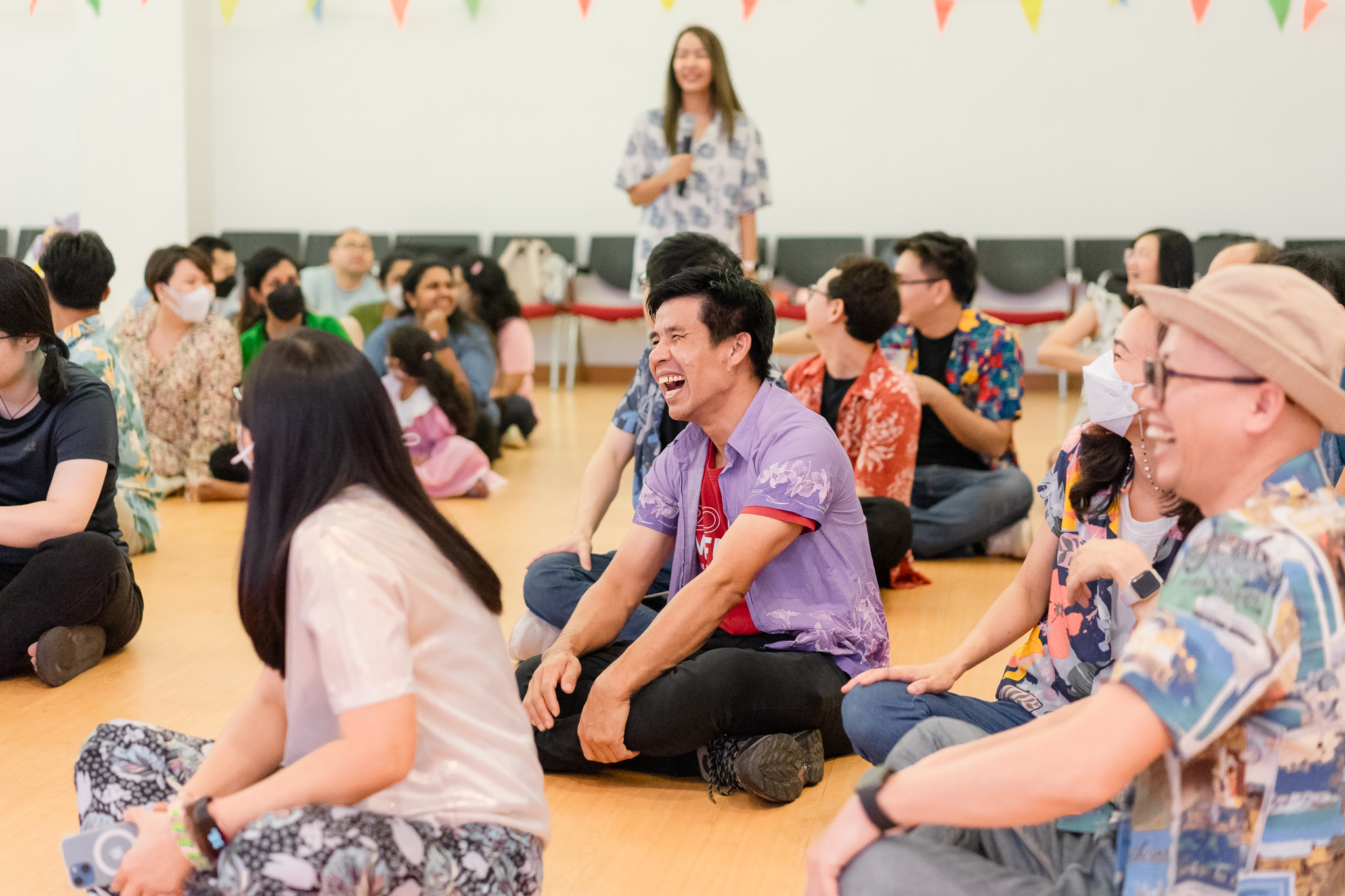 ภาพบรรยากาศงานสานสัมพันธ์ สำนักวิชาวิทยาศาสตร์ ในตีม 